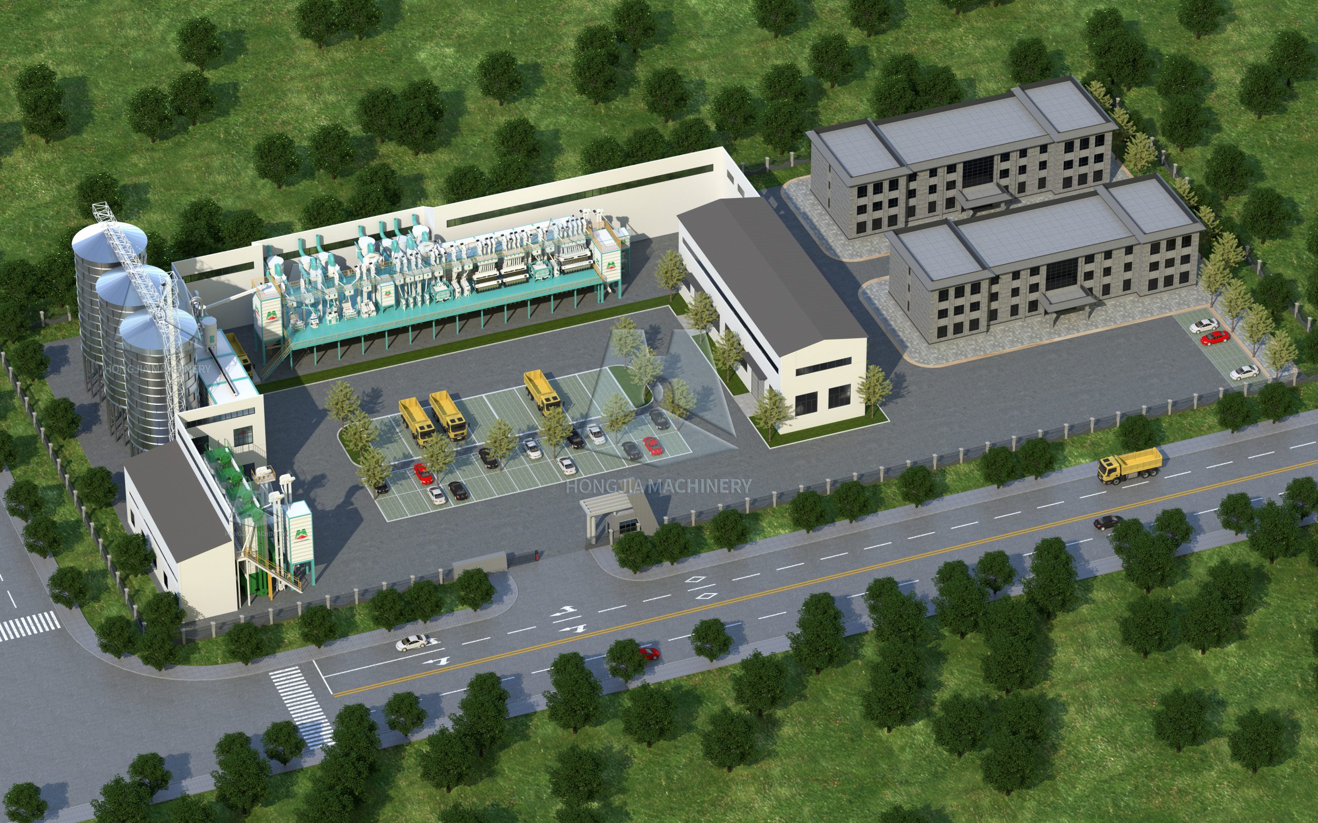 Conception_de_l’aménagement_du_projet_de_moulin_à_riz_de_100tonnes