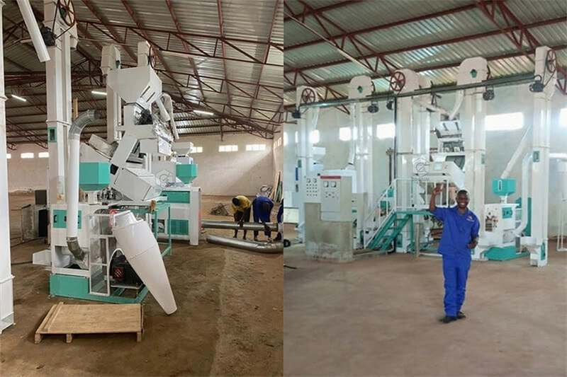 Moulin à riz 30T au Malawi