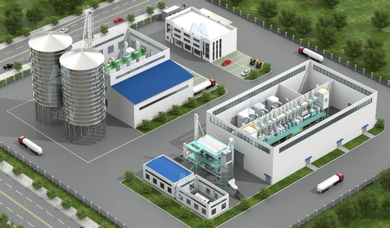 100tonnes_par_jour_d’équipement_de_moulin_à_riz_clé_en_main 4