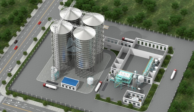 Machine_à_étuver_le_riz_de_40tonnes_par_lot_avec_machine_de_moulin_à_riz_de_60tonnes_par_jour 4