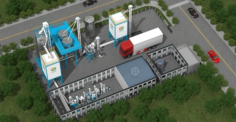 Moulin_à_riz_étuvant_clé_en_main_de_10tonnes_par_lot_avec_usine_de_rizerie_de_25tonnes_par_jour  4