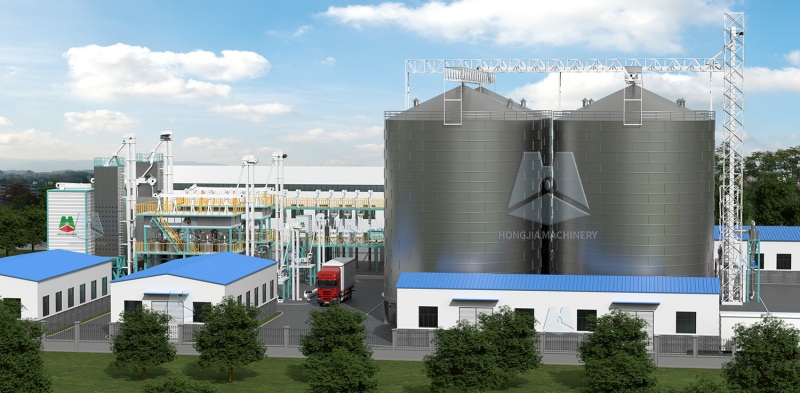 Moulin_à_riz_étuvant_de_100tonnes_par_lot_avec_usine_de_rizerie_de_200tonnes_par_jour 5