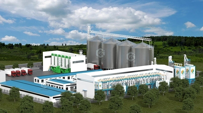 Moulin_à_riz_étuvant_de_100tonnes_par_lot_avec_usine_de_rizerie_de_200tonnes_par_jour 6