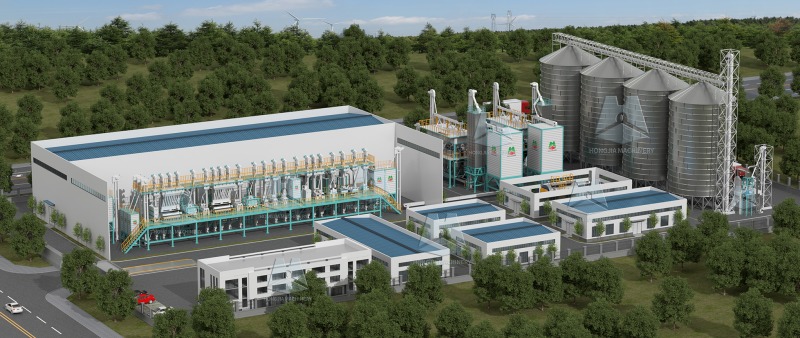 Moulin_à_riz_étuvant_de_100tonnes_par_lot_avec_usine_de_rizerie_de_200tonnes_par_jour 7