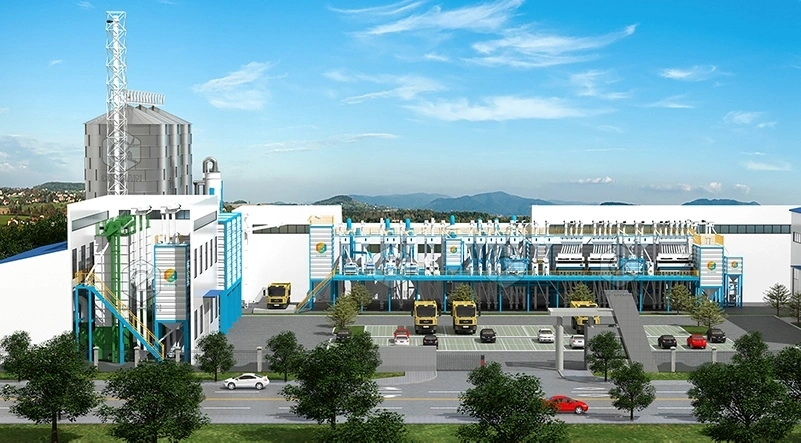 Usine de rizerie clé en main de 150 tonnes par jour 4
