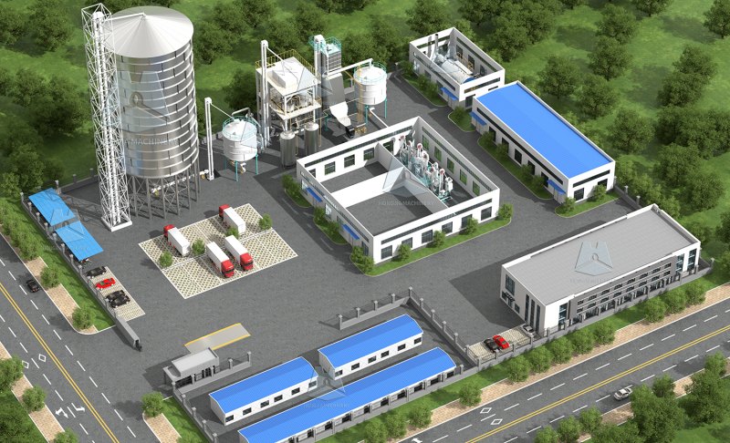 Usine_de_rizerie_étuvée_de_20tonnes_par_lot_ avec_30tonnes_de_machines_de_rizerie_par_jour 4