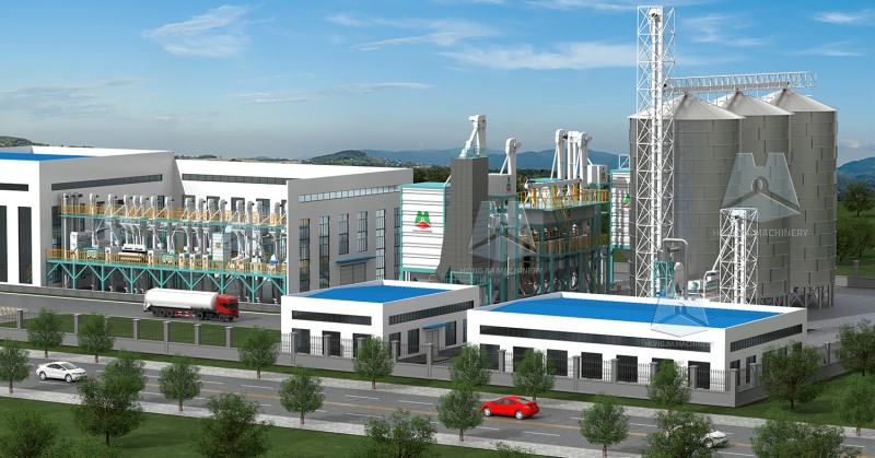 Usine_de_rizerie_étuvée_de_50tonnes_par_lot_avec_machine_de_traitement_du_riz_de_100tonnes_par_jour 5