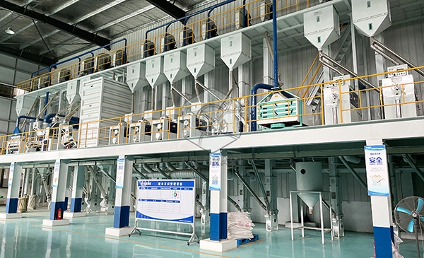 processus de production du riz précuit